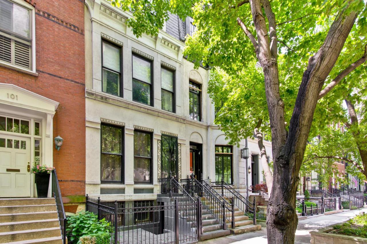 Vila Historic Luxury Townhouse In Downtown Chicago Exteriér fotografie